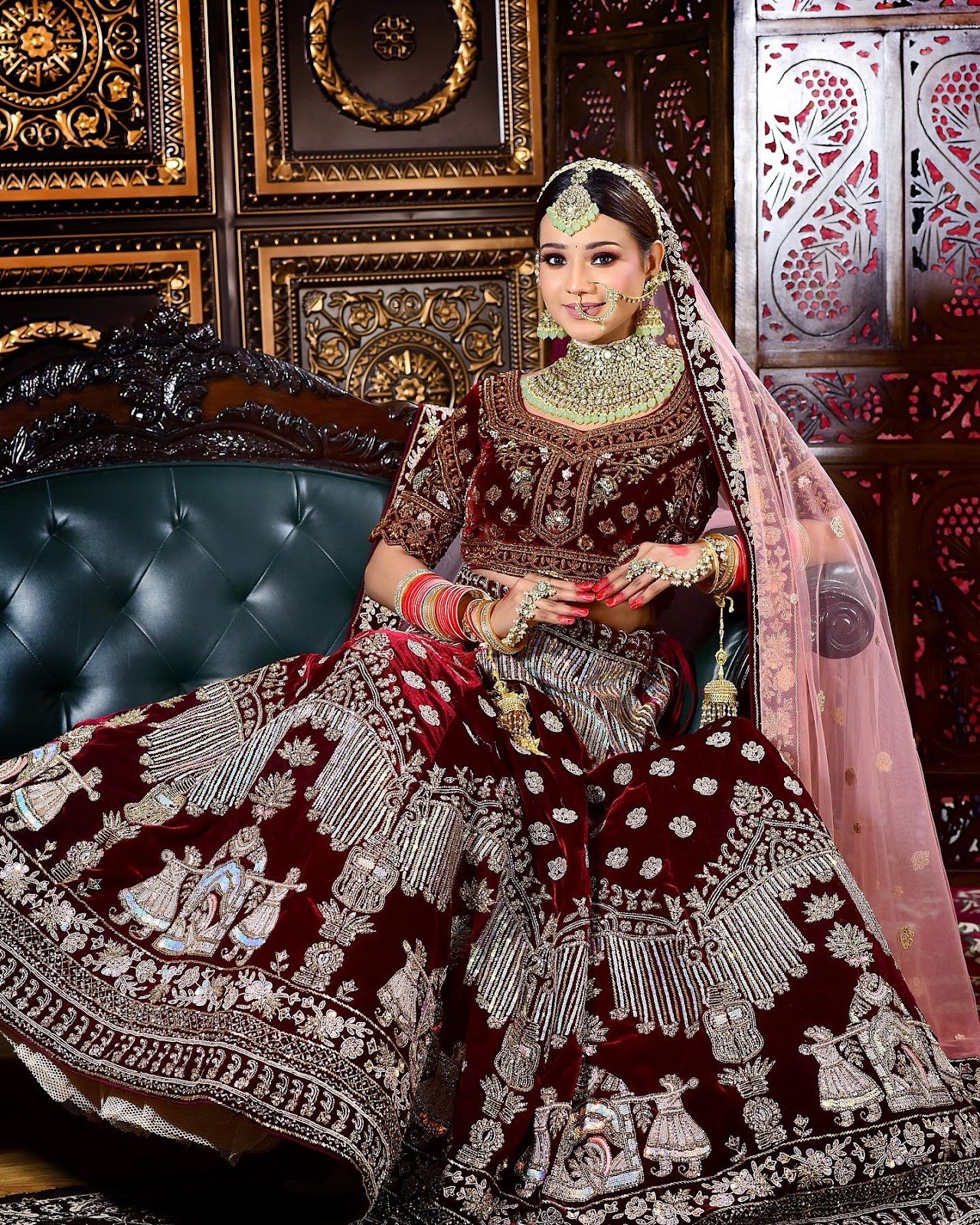 Bridal look by Rashmi Malviya